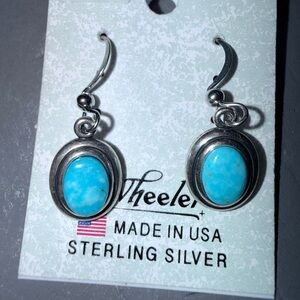 Sterling Silver Turquoise Earrings